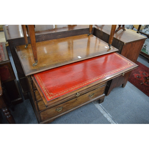 226 - A George III style mahogany bachelors chest.