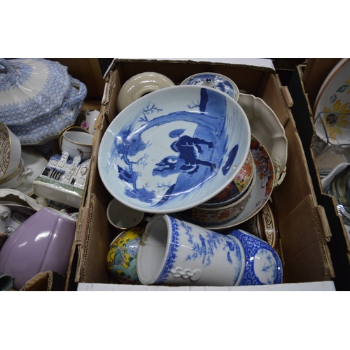 597 - A large quantity of Oriental and European ceramics (af).