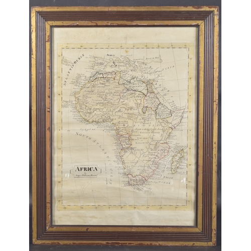 59 - JAMES WILLIAM MASON Map of Africa, 19.25