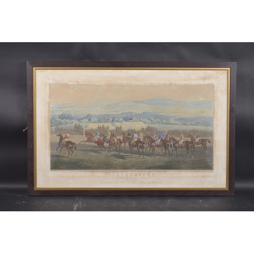 61 - EDWARD GILBERT HESTER (1843-1903) AFTER JOHN STURGESS (1839-1903) Punchestown, Conygham Cup 1872, (T... 