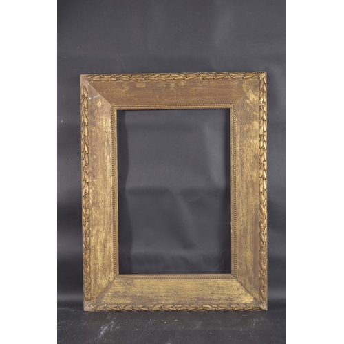 7 - A GILT PICTURE FRAME Rebate size 20.5ins x 14ins