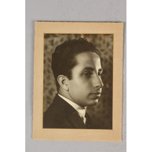 225 - GEORGE VARJAS: PHOTOGRAPH OF KING FAISAL II OF IRAQ (1935-1958): the last king of Iraq, photograph l... 