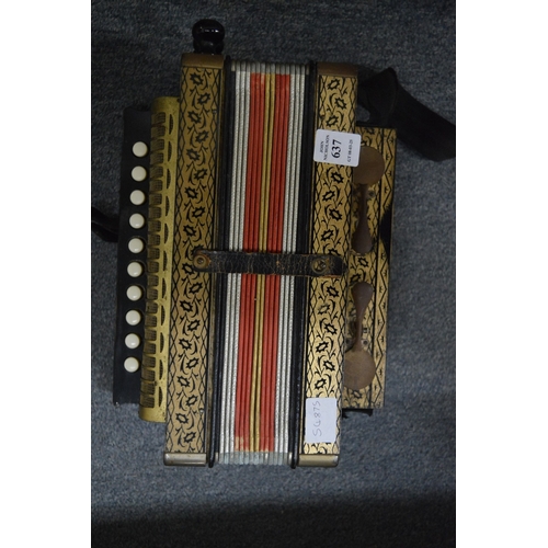 637 - An accordion.