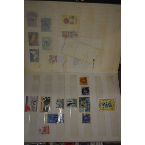 991 - A quantity of stamps in albums and on sheets.