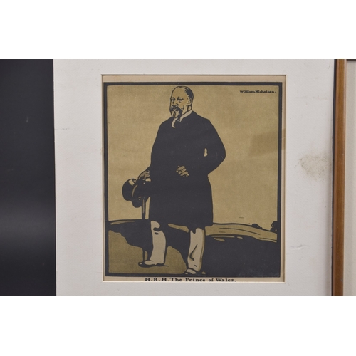 1 - WILLIAM NICHOLSON (1872-1949) Queen Victoria, Lithograph, inscribed, signed and dated 1915, framed, ... 