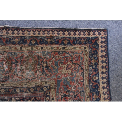 6 - A VERY LARGE PERSIAN CARPET with allover floral motifs, in a triple row motif. 11ft 3ins x 7ft 10ins... 
