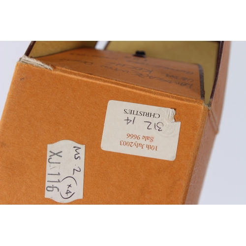 185 - A JAPANESE SCROLL. Landscape with deer. VEDA KOCHE in a wooden box. PROVENANCE: Christies: 10th July... 