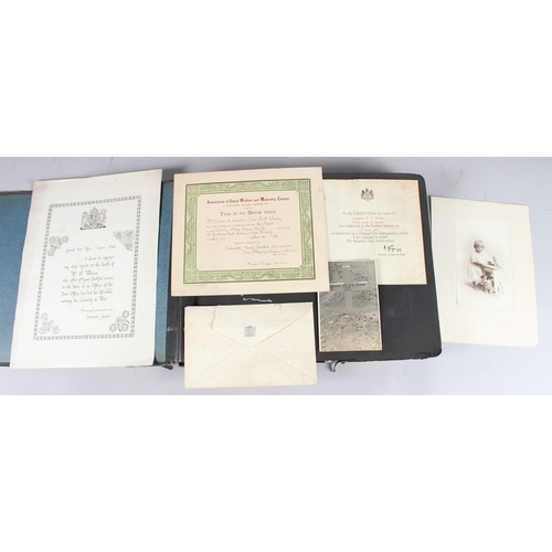 207 - THE PHOTOGRAPHIC RECORD OF THE TRAVELS OF 2581869 SJT W. H. VERNON.