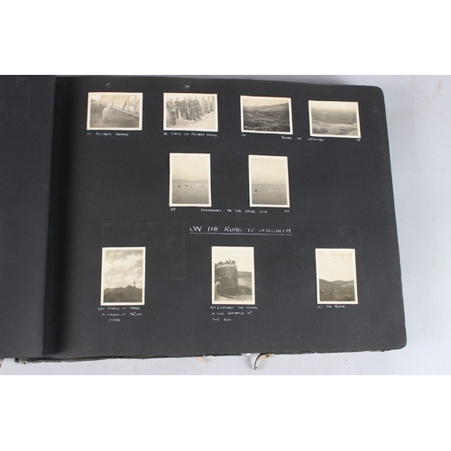 207 - THE PHOTOGRAPHIC RECORD OF THE TRAVELS OF 2581869 SJT W. H. VERNON.