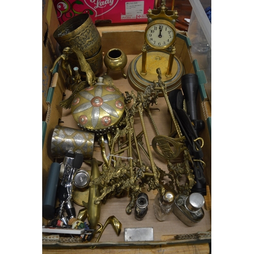 579 - Eastern metalware and miscellaneous collectables.