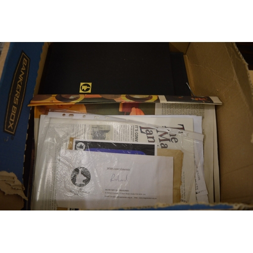 639 - A good Victorian brass and mahogany slide projector, converted to electricity complete with numerous... 