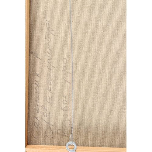 161 - ANNA SELENSKIH  'Pink Morning'  oil on canvas  signed with initial  further signed and inscribed ver... 