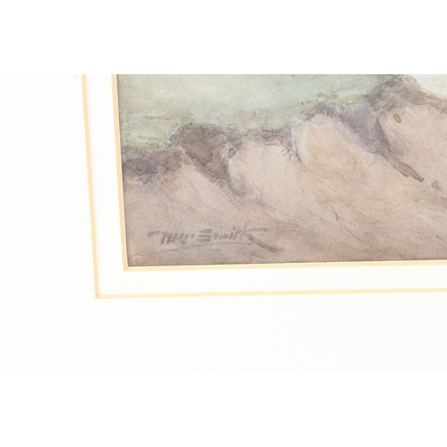 203 - ARTHUR REGINALD SMITH (1871-1934)  Aberdeen harbour  watercolour  signed  19.5 x 27.5cm  (a/f lacks ... 