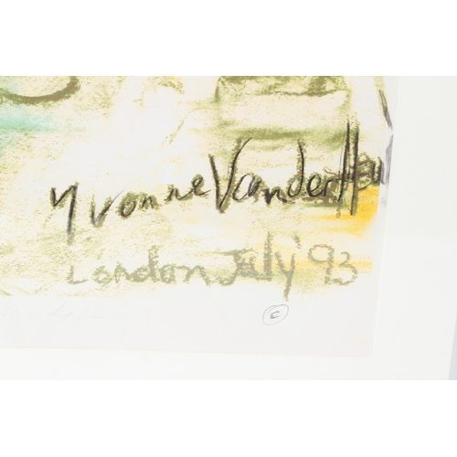 264 - YVONNE VAN DER HEUL (b.1939)  The dancer Konstantin Zaklinsky in the ballet Swan Lake  Artist's proo... 