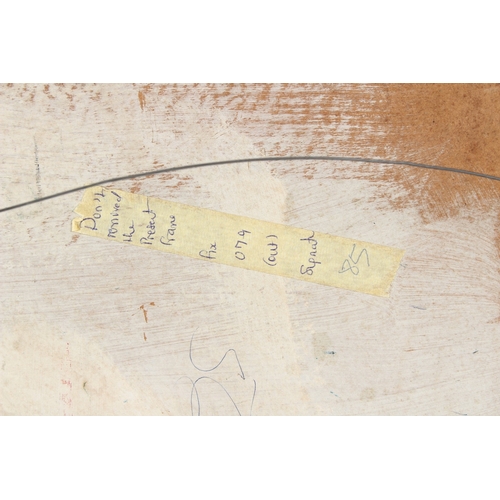 306 - KOLADE OSHINOWO (1948)  Mother and Child  oil on board (a/f)  signed  74.5 x 54.5cm