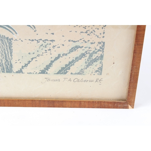 67 - JAMES T A OSBORNE
'Snowy Owls'
linocut (a/f)
signed in pencil, inscribed and numbered 8/30
50 x 29 (... 