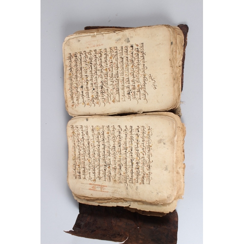 A QURAN, SUB-SAHARAN AFRICA, PROBABLY MALI, TIMBUKTU OR NORTHERN ...