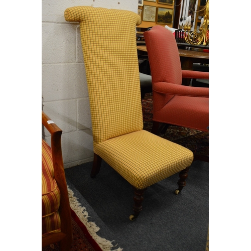 339 - A Victorian prie-dieu.