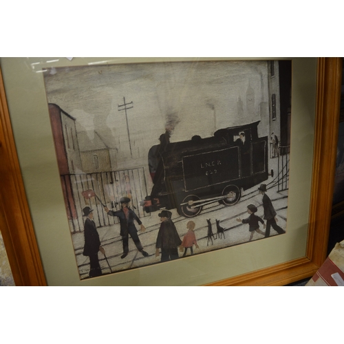 425 - A quantity of paintings and prints.