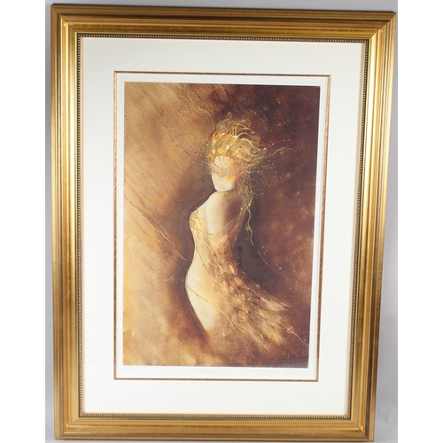 102 - CHARLOTTE ATKINSON (b.1973)  'Masquerade'  colour print 41/95  signed and titled in pencil  72 x 47c... 