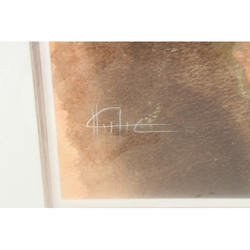 103 - CHARLOTTE ATKINSON (b.1973)  Dancing figures  pair of colour prints  signed in the print  64 x 18.5c... 