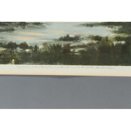 107 - PETER SCOTT  Mallards flighting in  colour print  signed in pencil  Trade Guild blindstamp  publishe... 