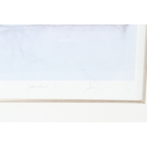 111 - CONTEMPORARY SCHOOL  'Déshabillé I' and 'Déshabillé II'  pair of prints 177/500  blindstamped and si... 