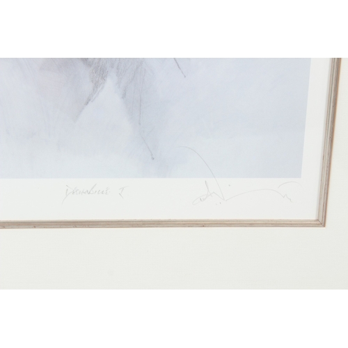 111 - CONTEMPORARY SCHOOL  'Déshabillé I' and 'Déshabillé II'  pair of prints 177/500  blindstamped and si... 