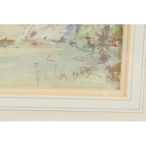 208 - ATTRIBUTED TO MILDRED ANNE BUTLER (1858-1941)  'Edwardian Afternoon'  watercolour  signed  gallery l... 
