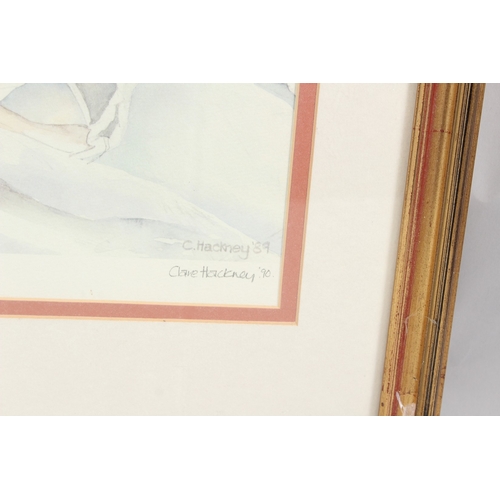 220 - CLARE HACKNEY  'Lillies'  colour print 10/500  signed and inscribed in pencil  70.5 x 50cm image