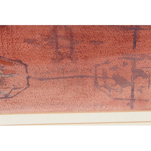 230 - ROBBIE WRAITH (b.1952)  Still life with Venetian masks  watercolour and pencil  signed and dated 199... 