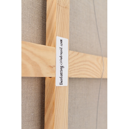 240 - THEO LEERING (CONTEMPORARY)  Subterranean castle  oil on canvas  signed and dated '06  78.5 x 98cm