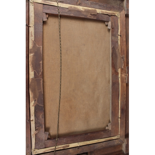 310 - JOSEPH THORS (1835-1920)  Woodcutter off a woodland path  oil on canvas  signed  50 x 75cm