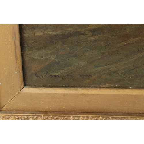 311 - GEORGE GREGORY (1849-1938)
Shipping at sea
oil on canvas
signed and dated 1890
65 X 72.5cm