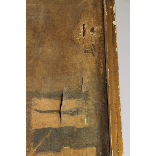 325 - EUROPEAN SCHOOL (19TH CENTURY)  Biblical scene of Joseph and his brothers at the well  oil on canvas... 