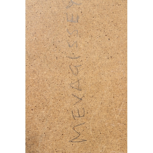 334 - ENGLISH SCHOOL (20TH CENTURY)  Landscape  oil on board  unframed  76.5 x 61cm