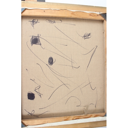 340 - AFTER LAYLA AL-ATTAR (IRAQ 20TH CENTURY)  Scene of light through woodland  oil on canvas  bears sign... 