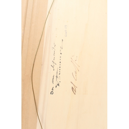 347 - CONTINENTAL SCHOOL  Street scene with carriages and cafe  oil on board  signed indistinctly  29 x 59... 