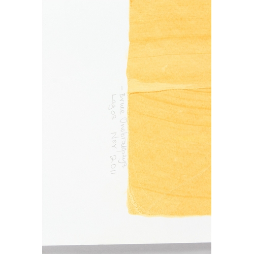 68 - BRUCE ONOBRAKPEYA (1932 NIGERIA)  'Okuku (Hair Dress)'  serigraph / screenprint 8/75  signed and ins... 