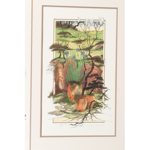 71 - GRAHAM ILLINGWORTH (1953)  'Act of Benevolence'  triptych silkscreen print 12/25  central panel 70 x... 