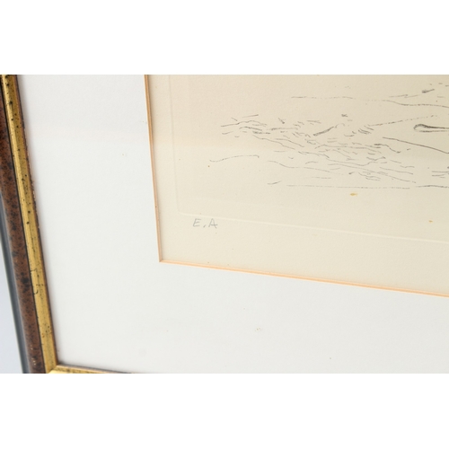 78 - SALVADOR DALI (1904-1989)  Rome and Cadaqués  etching  signed in pencil  42 x 57cm