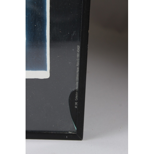 79 - AFTER JOAN MIRO  'Femme au miroir 1956'  colour print  Collections Particuliere Editions Hazen Paris... 