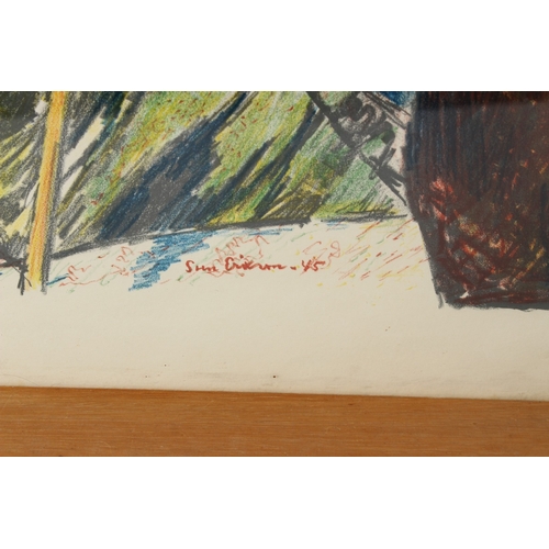 83 - SVEN ERIXSON (SVEN X:et ERIXSON)
'Fornforskare' (archaeologist)
lithograph
signed in pencil and date... 