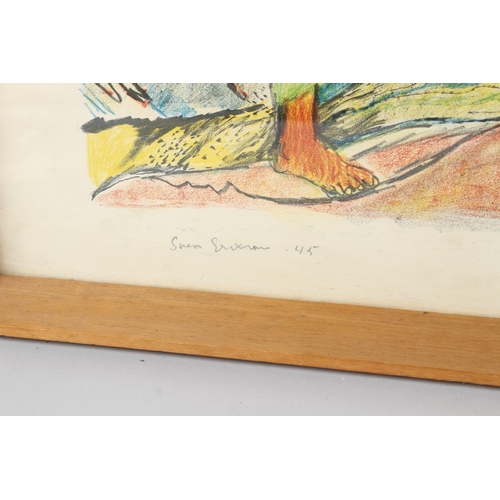 83 - SVEN ERIXSON (SVEN X:et ERIXSON)
'Fornforskare' (archaeologist)
lithograph
signed in pencil and date... 