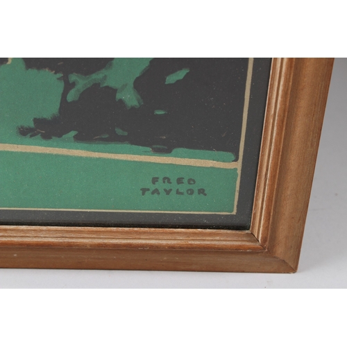 84 - FRED TAYLOR  'Cambridge on the London and North Eastern Railway'  colour lithographic poster  text o... 