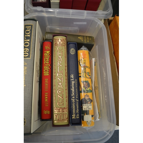 736 - A quantity of books to include Folio Society.