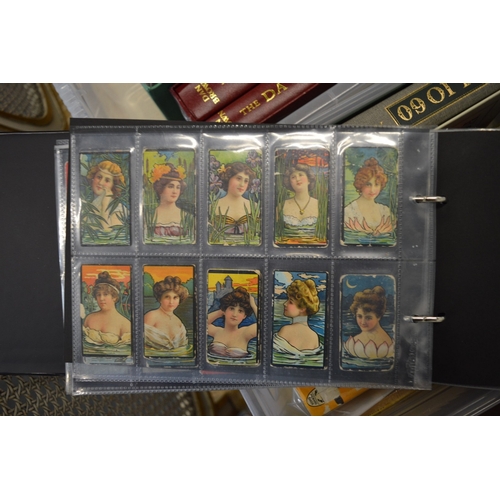 737 - Cigarette card album.