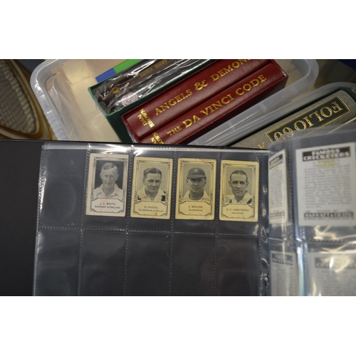 737 - Cigarette card album.