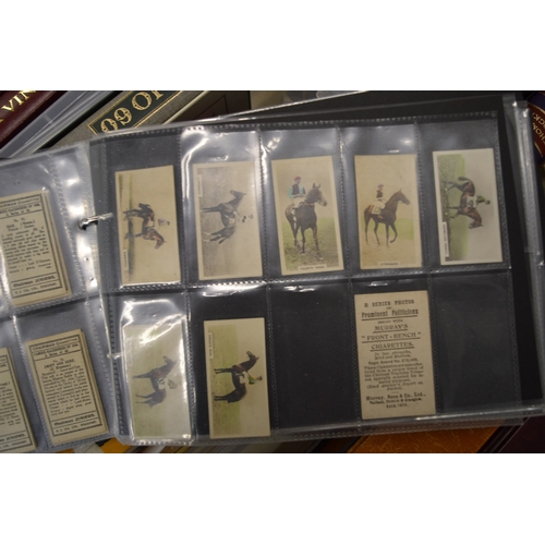 737 - Cigarette card album.