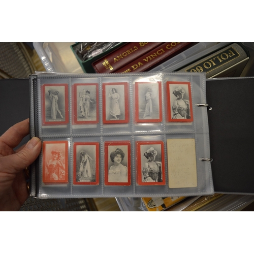 737 - Cigarette card album.